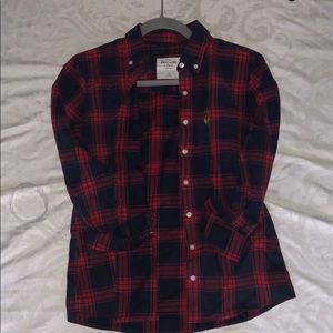Women’s Abercrombie flannel shirt
